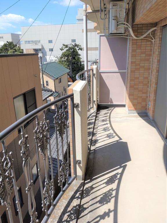 バルコニー　5階ですので、夏にはバルコニーから前橋花火大会も見えます。