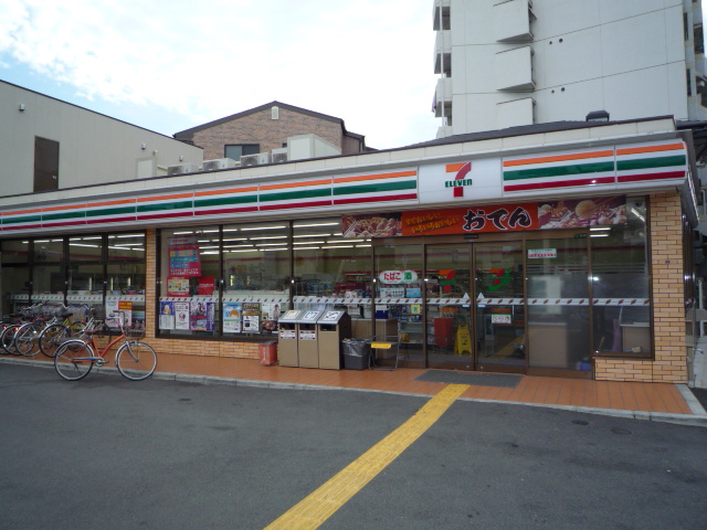 コンビニ　セブンイレブン大阪菅原1丁目店（コンビニ）まで390m