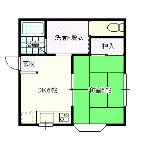 ビックバンハイツの間取り