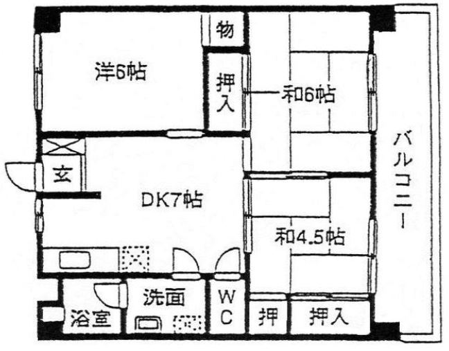 第2中村ビルの間取り