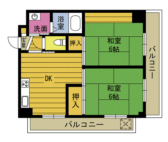 セドールＫの間取り