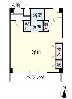 カーサ・フェリーチェ南棟の間取り