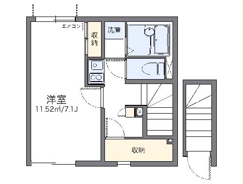 レオネクストＳＯＭＥＹＡの間取り