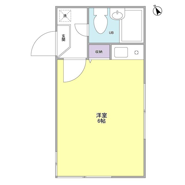 シャンテ中井の間取り