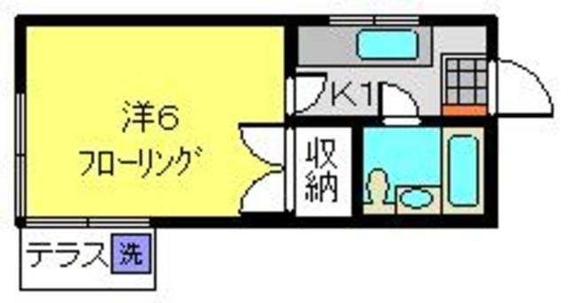 ハイツ桑原の間取り