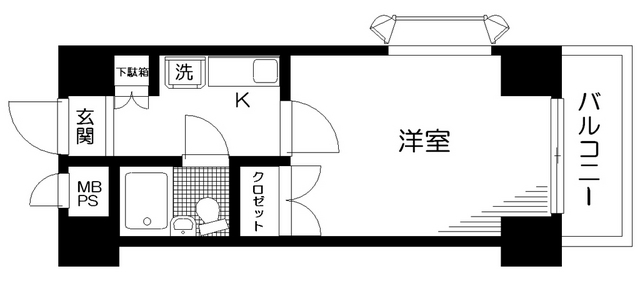 日神パレステージ豊田の間取り