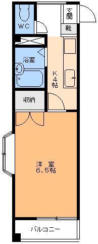 ガーデンコーポ清水の間取り