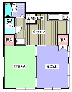 プライムタウン桜田の間取り