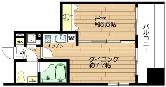 フェニックス川崎弐番館の間取り