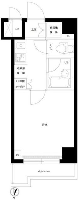 ルーブル明大前の間取り