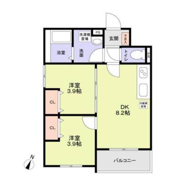 【（仮称）此花区酉島３丁目ＡＰ新築工事の間取り】