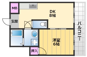 パーク大浜の間取り