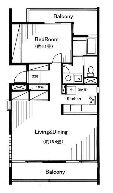 【アリソ東船橋の間取り】