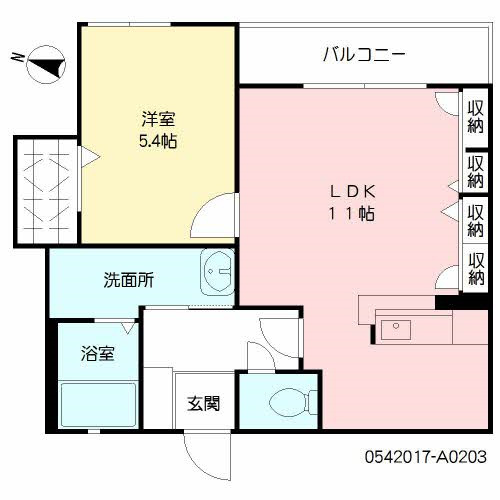 マノア　積水の間取り