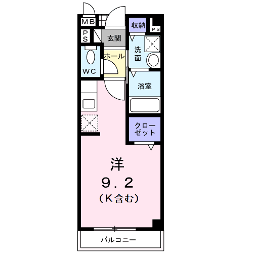 スカイビレッジ２１の間取り