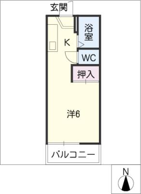 アムール香流の間取り