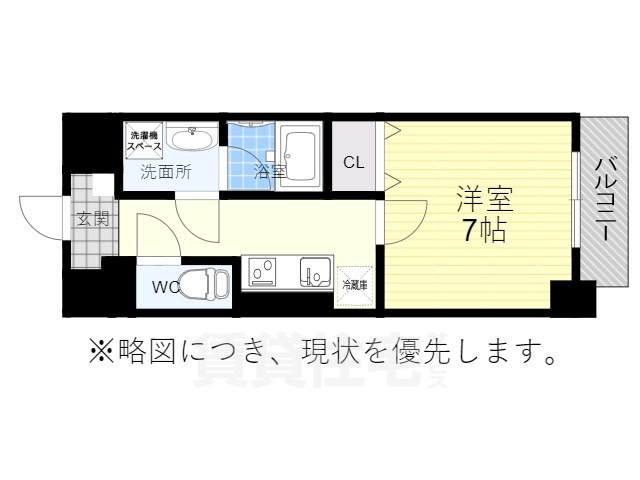 ドゥナーレ内浜町の間取り