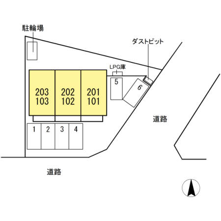 【カメリア・ウサのその他共有部分】