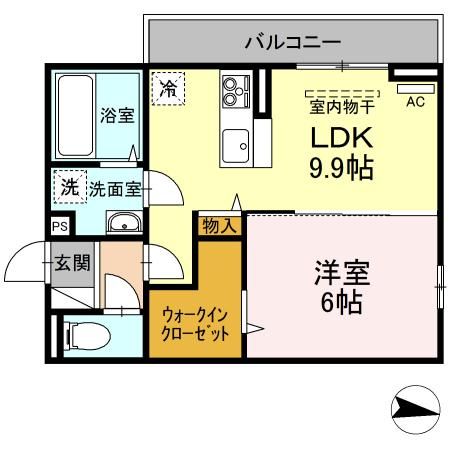 アーシャの間取り