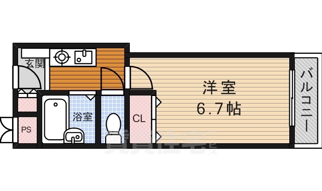 ラヴィータ箕面の間取り