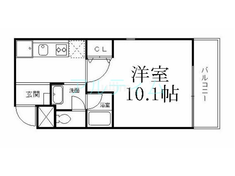 SCABBARD東山の間取り