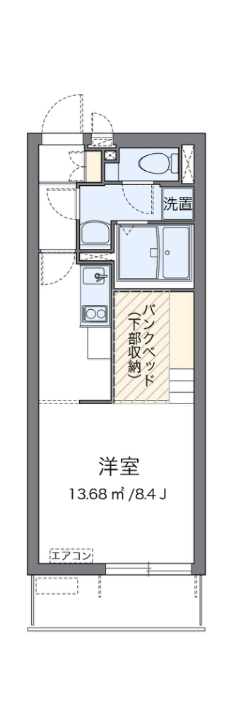 ミランダシュエットの間取り