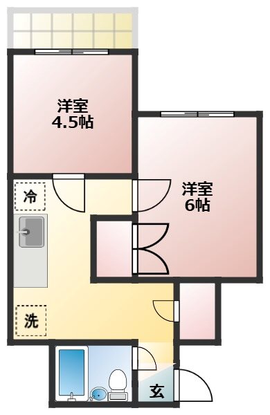 ラフォンテ越谷の間取り