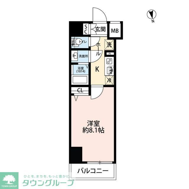 プレール・ドゥーク東向島の間取り