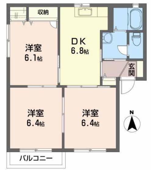 メゾン・セレーザの間取り