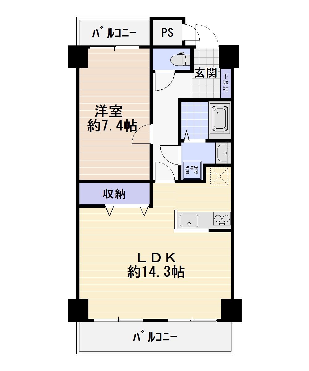 藤沢ダイカンプラザの間取り