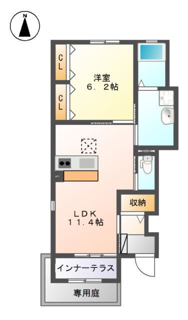 【シルフィード　IIの間取り】