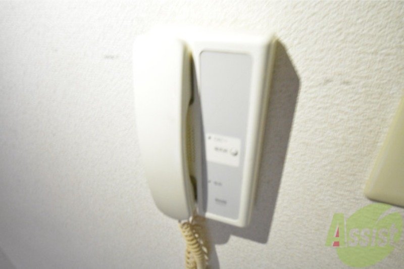 セキュリティ　インターフォンです