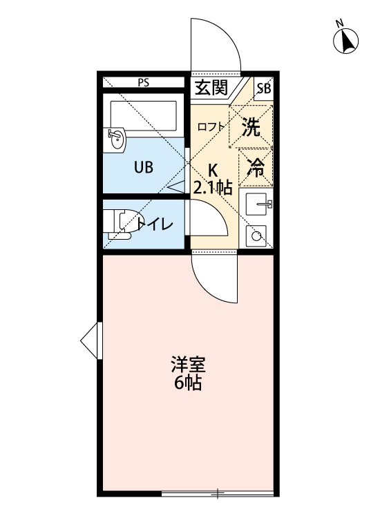 アート・フル中野島の間取り