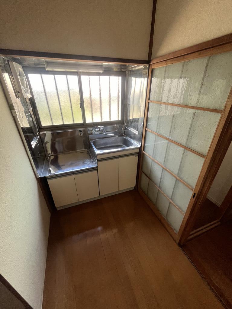 キッチン　ガスコンロ設置可