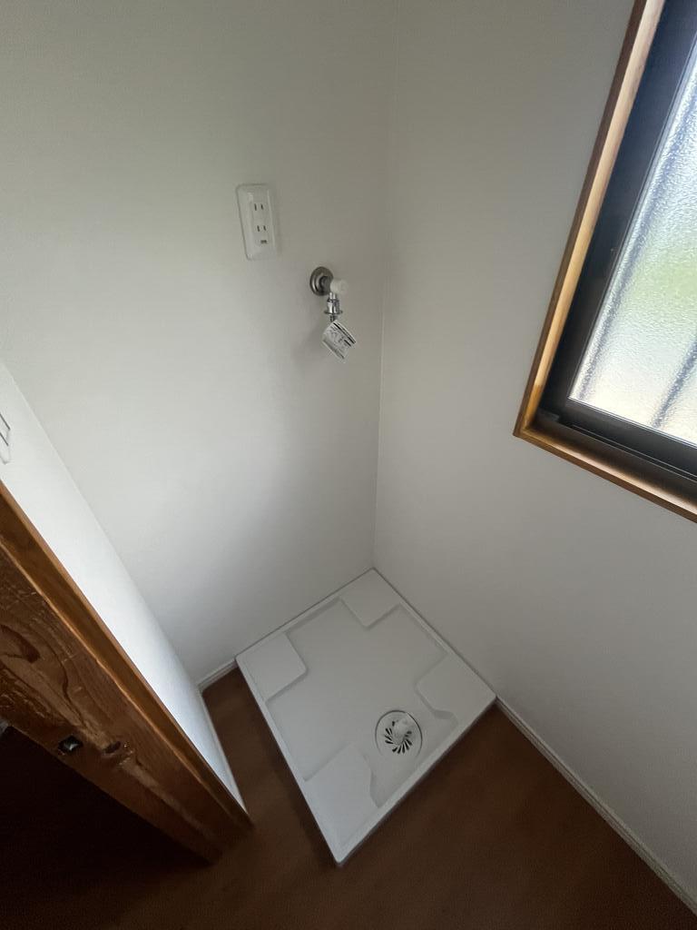 洗面設備　室内洗濯機置き場