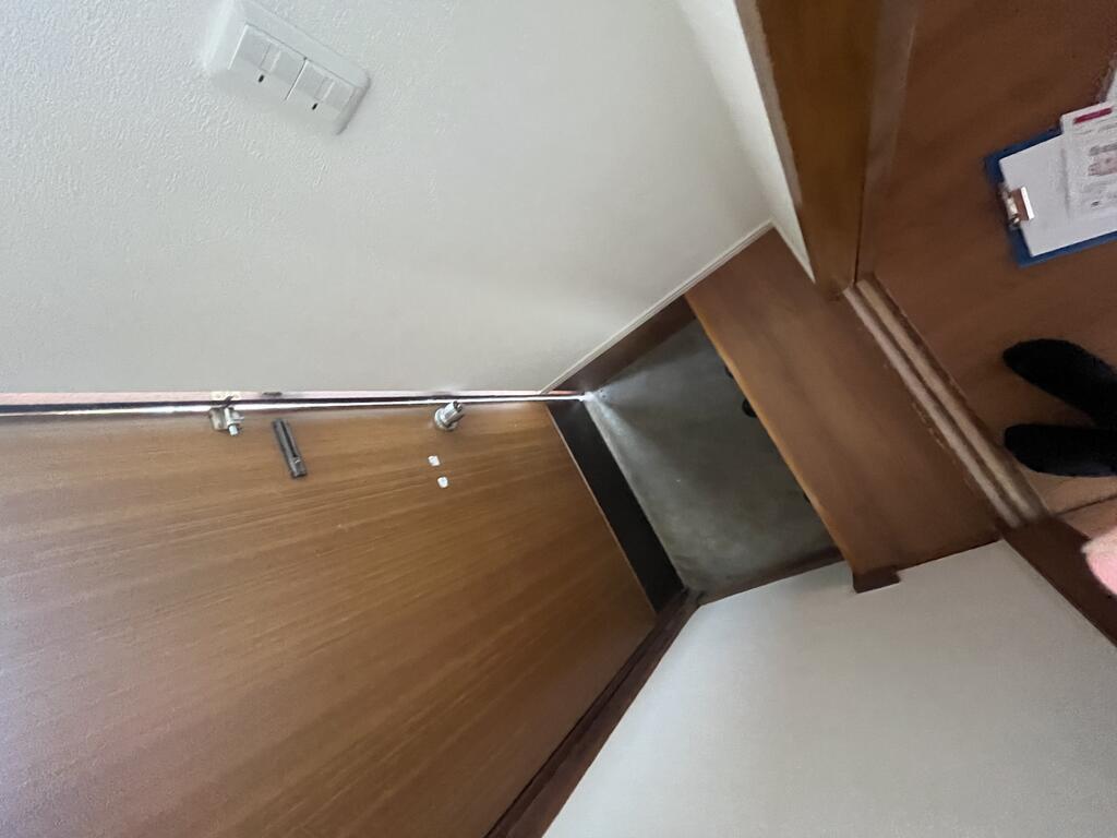 玄関　収納スペース付き玄関