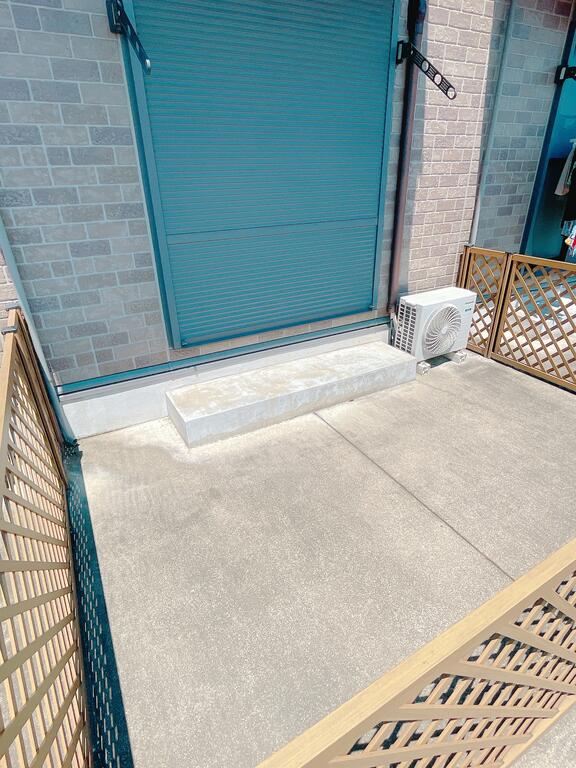 バルコニー　広いバルコニー♪