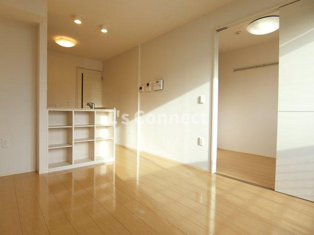 居室・リビング　８．９帖のＬＤＫ。