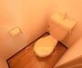 トイレ　清潔感のあるトイレです。