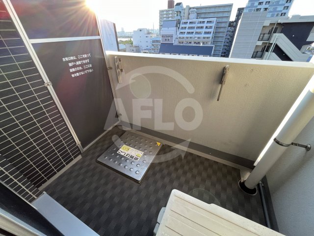 バルコニー　ファーストレジデンス大阪ベイサイド　バルコニー