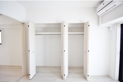 収納　クローゼット完備。