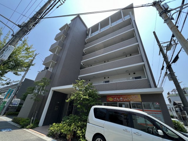 建物外観　エレベーター・モニタ付きオートロック完備♪