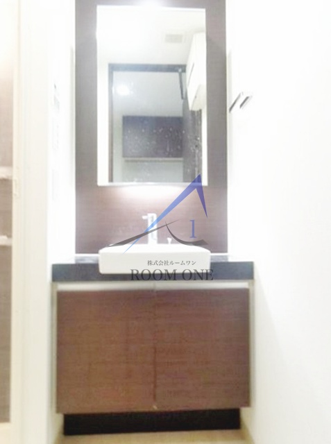 洗面設備　洗面台です。