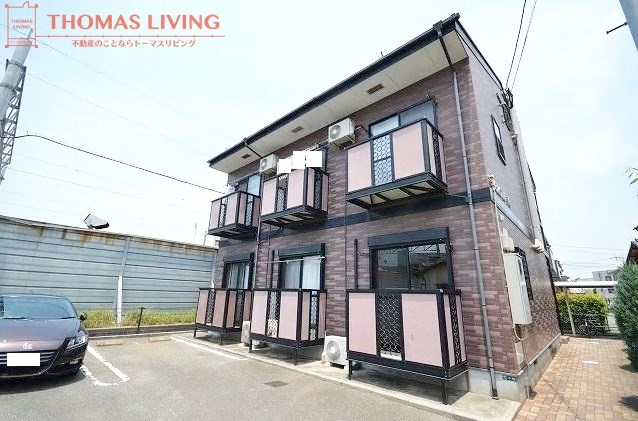 建物外観　粕屋町でのお部屋探しは、トーマスリビング粕屋店へご相談下さい