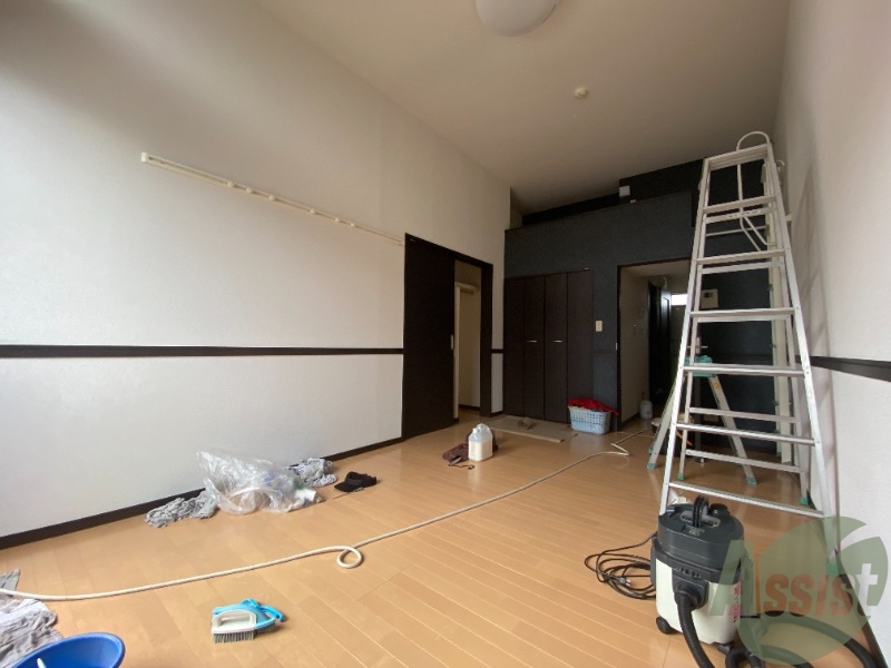 居室・リビング　９帖の広々としたリビング。陽当たりも良好です。