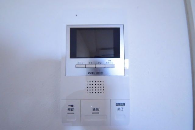 セキュリティ　モニター付きインターフォンです