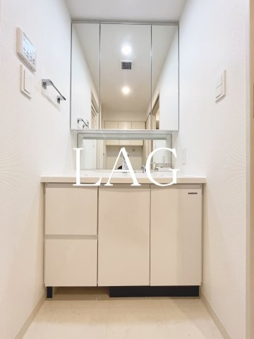 洗面設備　洗面台です。