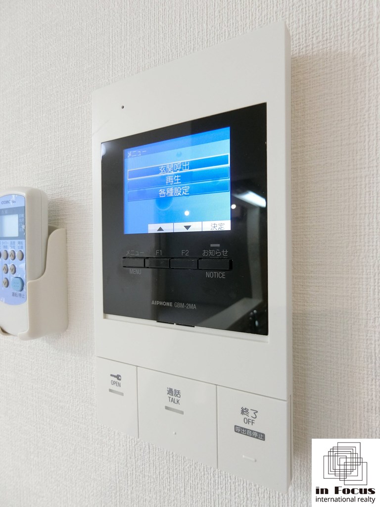 セキュリティ　来客の顔が見える安心のTVモニターホン