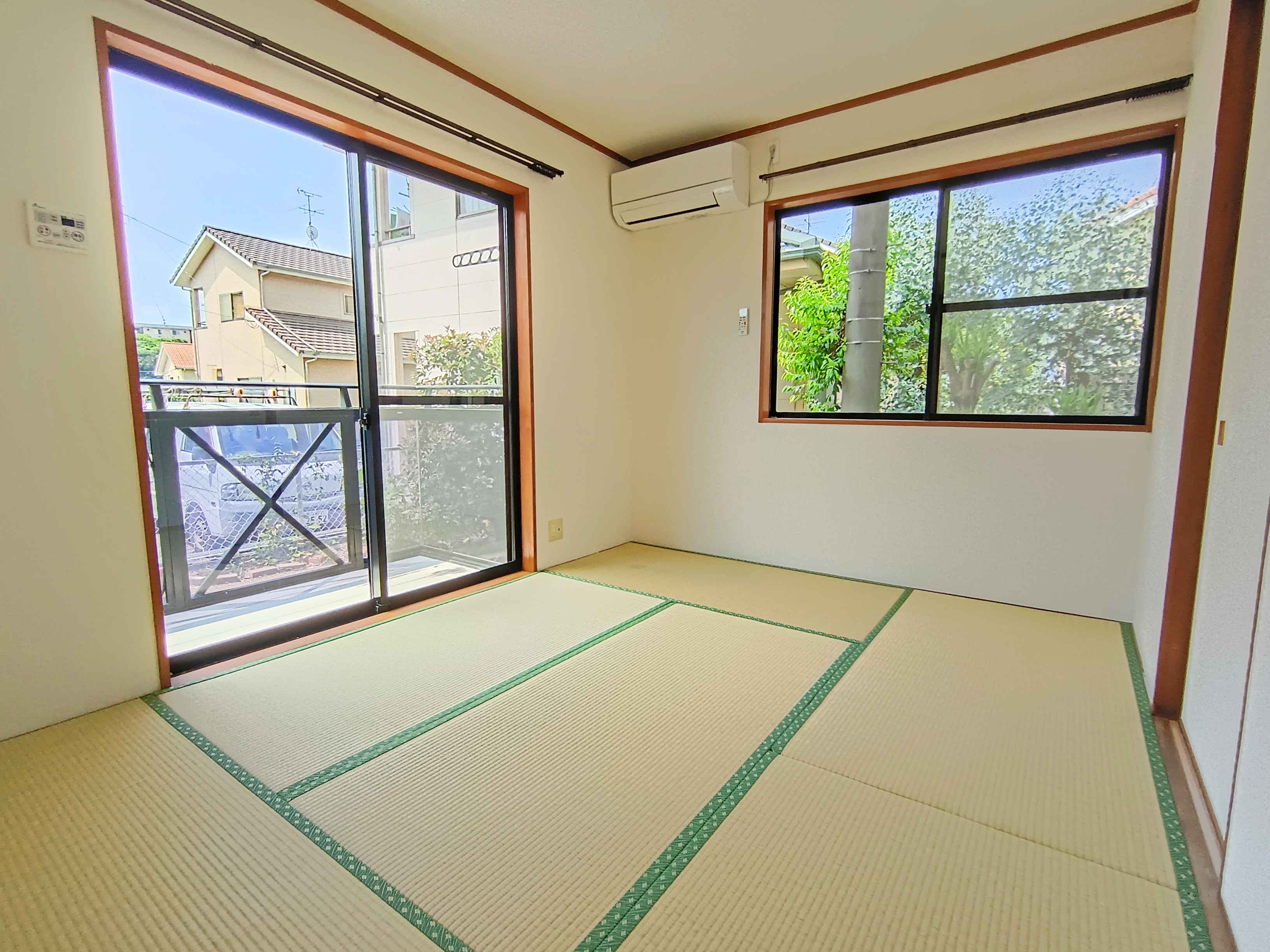 その他部屋・スペース　エアコン設置済☆南側和室６帖は日当たり良好です♪