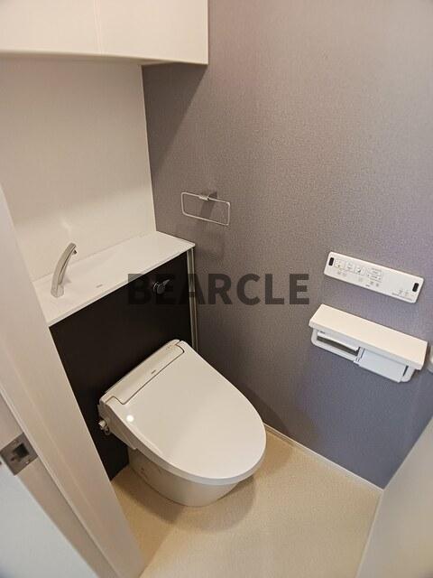 トイレ　ゆったりとした空間のトイレです
